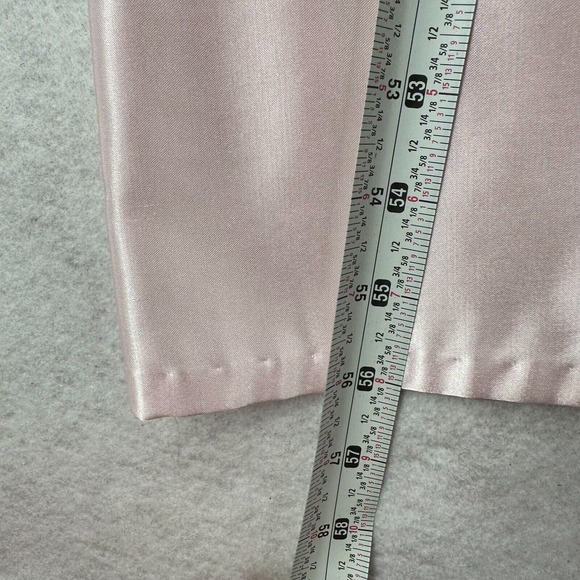 Vintage Ilise Elise Stevens Satin Ruffle Cottage Core Victorian Night Gown LARGE - Picture 14 of 16